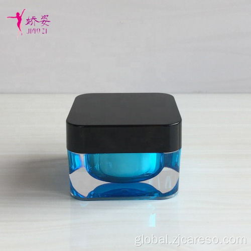 Cosmetic Cream Jars 15g 30g well packed Shape Jar Cosmetic Facial Cream Jar Supplier